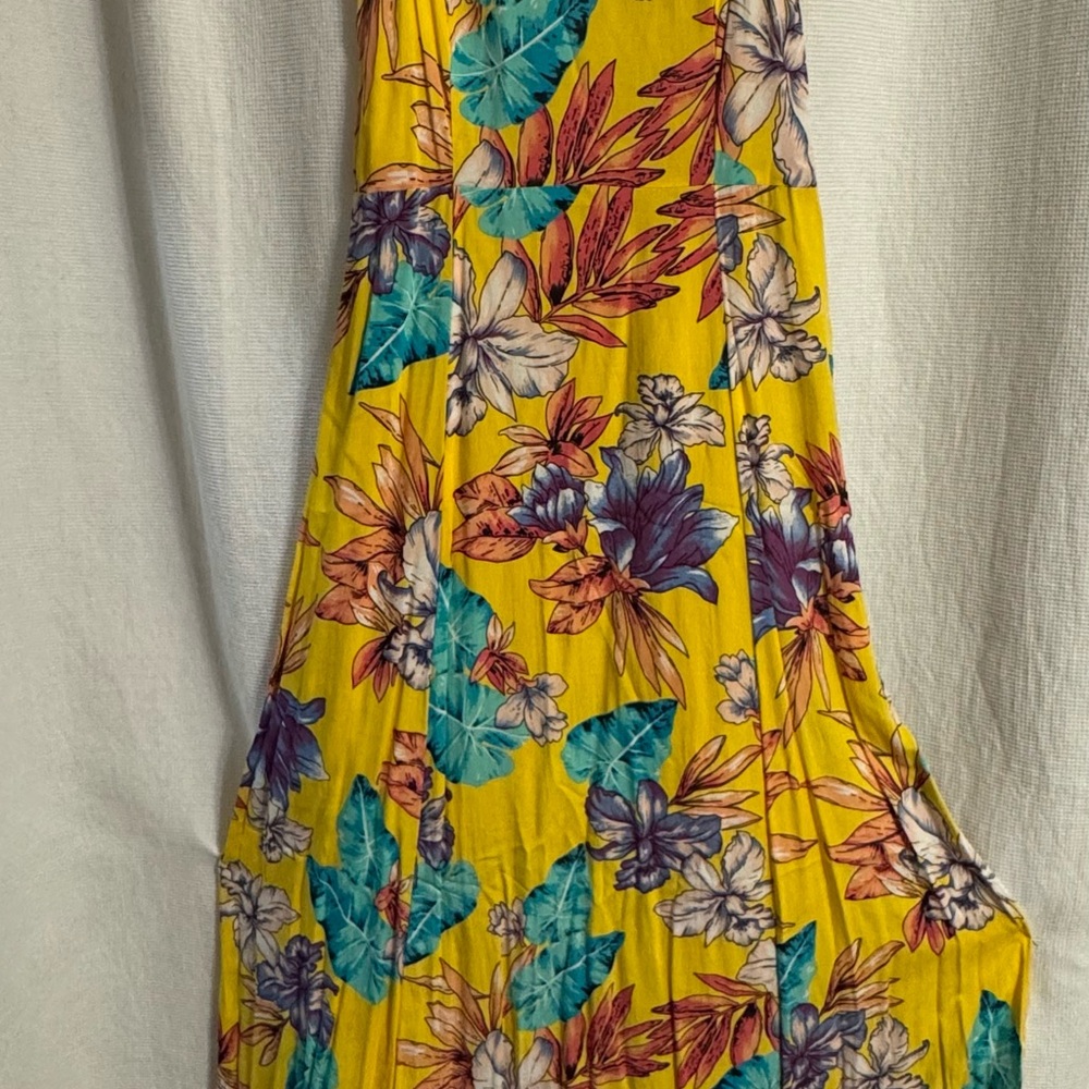 Pink Lily Sunny Yellow Dress